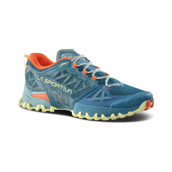 La Sportiva - Bushido III - Damen - Wide - Laufschuhe - Everglade / Zest